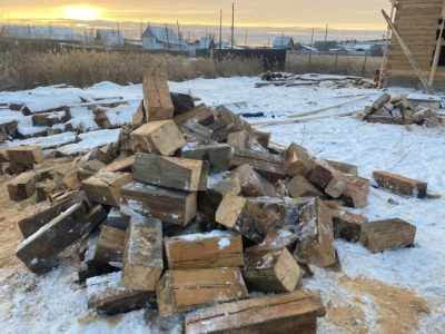 Дрова лиственница